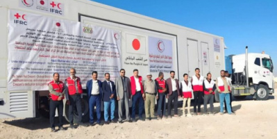تدشين العمل في المستشفى الميداني بمحافظة شبوة