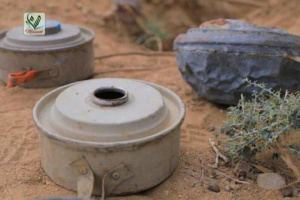 “مسام” ينزع أكثر من 5 آلاف لغم وعبوة ناسفة