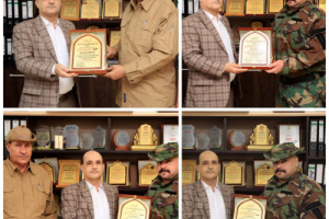مدير عام دارسعد يكرم قيادات الأمن في المديرية نظير جهودهم وتفانيهم في تأدية مهامهم