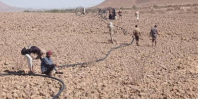 بدء تنفيذ مشروع مياه مديرية دهر بمحافظة شبوة بدعم من الشيخ راجح سعيد باكريت