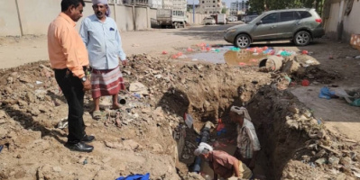 إعادة ضخ المياة لمنطقة السنافر وبعض أحياء الكثيري بمديرية المنصورة