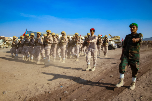 كتيبة حزم (5) دروع تُدشن العام التدريبي 2025 بعرض عسكري مهيب كتيبة حزم (5) دروع تُدشن العام التدريبي 2025 بعرض عسكري مهيب