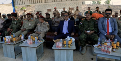 فريق التواصل بالانتقالي يشهد عرضاً عسكرياً للواء بارشيد بمناسبة تدشين المرحلة الأولى من العام التدريبي 2025