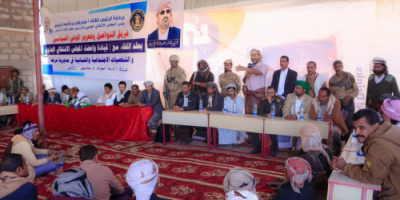 الشيخ راجح سعيد باكريت يتكفل بإنشاء خزان مياه جديد في الهجير بمرخة السفلى
