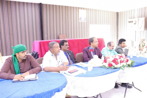 فريق التواصل وتعزيز الوعي السياسي بالانتقالي يعقد لقاء بأعضاء الجمعية الوطنية والمجلس الاستشاري بساحل حضرموت