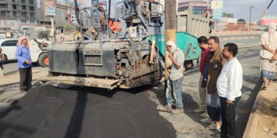 مدير عام المنصورة يؤكد الحرص على صيانة وتأهيل شوارع المديرية