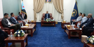 الدكتور الخُبجي يستقبل فريق محافظة سقطرى ويطّلع على تقرير النزول الميداني