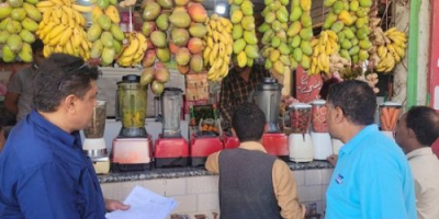 استمرار حملة التفتيش على المطاعم والبوفيات في المنصورة