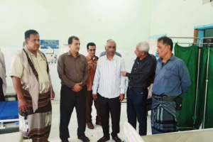قيادة انتقالي أبين تتفقد المستشفى الريفي بمديرية زنجبار