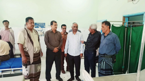 قيادة انتقالي أبين تتفقد المستشفى الريفي بمديرية زنجبار قيادة انتقالي أبين تتفقد المستشفى الريفي بمديرية زنجبار