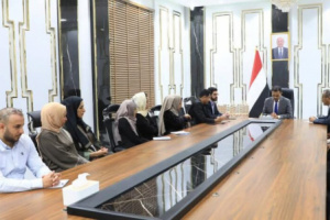 أمين عام حضرموت يناقش مع منظمة برجهوف الألمانية سبل التنسيق والتعاون المشترك