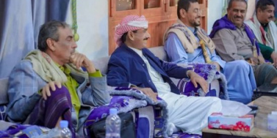 محافظ شبوة يستقبل قيادات سياسية وشعبية عقب عودته