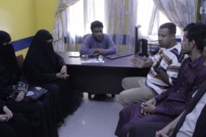 إدارة الشباب والرياضة بانتقالي حضرموت تزور جمعية الأمل للصم والبكم