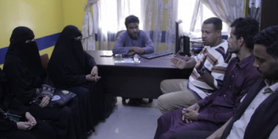 إدارة الشباب والرياضة بانتقالي حضرموت تزور جمعية الأمل للصم والبكم