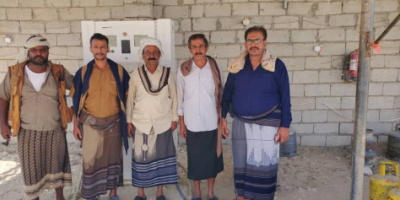 رئيس تنفيذية انتقالي شبوة يتفقد محطة الجنيدي للغاز المنزلي بمدينة عزان