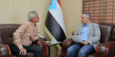 اليافعي يستقبل رئيس رابطة الإعلاميين البيئيين الجنوبيين