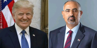 الرئيس الزُبيدي يُعزَّي الرئيس ترامب في ضحايا حادث تحطم الطائرتين في واشنطن