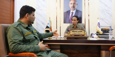 السقاف يبحث سبل التعاون المشترك مع إدارة الأحوال المدنية