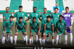 الاخضر العدني يمطر شباك النصر بـ6 أهداف