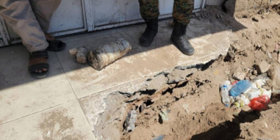 العثور على عبوة ناسفة قديمة أثناء أعمال صيانة للكهرباء في المعلا