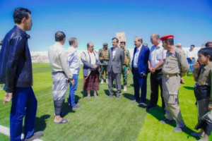 شبوة .. بدء تأهيل ملعب الفقيد الخليفي في مدينة عتق