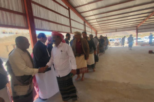 الشيخ لحمر ينجح في حل نزاع قبلي بمديرية جردان