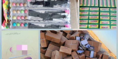 المواصفات والمقاييس ترفض منتجات تحتوي على ثاني أكسيد التيتانيوم (E171)   وتتلف منتجات اخرى في منافذ مختلفة