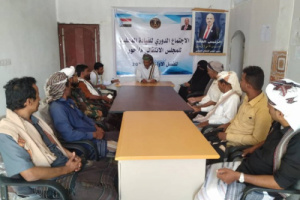 انتقالي أحور يؤكد دعمه لجهود السلطة المحلية بالمديرية
