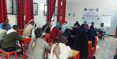 انتقالي أبين ينظم ورشة تدريبية حول دور الموجه المقيم في المدارس