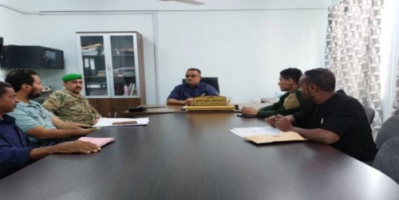 مدير عام التواهي يناقش مع قائد القطاع الرابع بالحزام الأمني الخطة الأمنية لشهر رمضان
