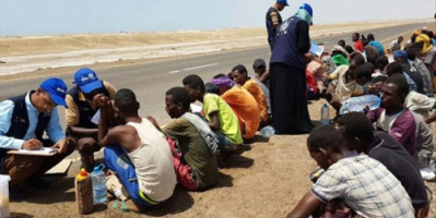 وصول أكثر من 15 ألف مهاجر أفريقي إلى اليمن خلال يناير الماضي