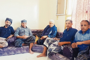نائب رئيس انتقالي أبين يزور الشخصية الإجتماعية والقبلية الشيخ صالح حيدرة العطوي