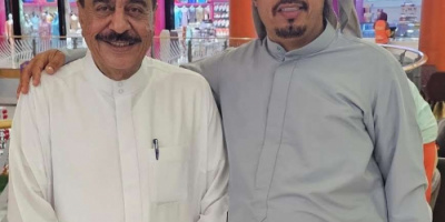 اللواء بن بريك يستقبل العميد النوبي في مقر إقامته في العاصمة أبوظبي