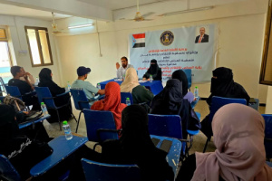 منسقية الانتقالي في كلية الإعلام بجامعة عدن تنظم محاضرة حول مضامين الميثاق الوطني الجنوبي