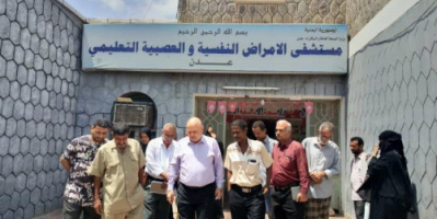 البيشي يتفقد سير العمل في مستشفى الصداقة والأمراض النفسية