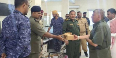 المنهالي يتفقد انتشار قوات أمن ساحل حضرموت بعيد الفطر