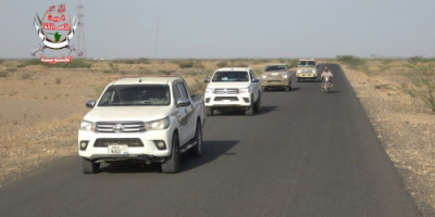 بتوجيهات اللواء المحرمي: قيادات من قوات العمالقة تقوم بزيارة عيدية للأبطال المرابطين في جبهات القتال