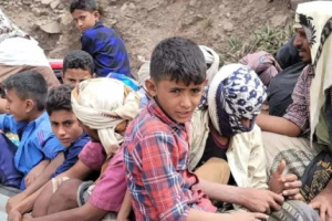 7 من كل 10 أطفال في ريمة يعانون التقزم ويتقلصون جوعاً 1 جريمة حوثية صامتة: 7 من كل 10 أطفال في ريمة يعانون التقزم ويتقلصون جوعاً
