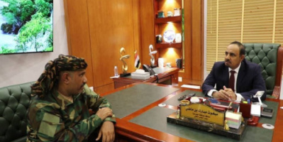 محافظ حضرموت يطلع على جهود تطهير المديريات من الالغام والعبوات ومخلفات الحروب
