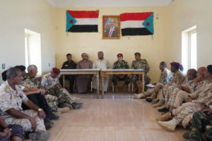 محافظ سقطرى ينفذ زيارة تفقدية الى اللواء الأول مشاة بحري واللواء الثالث حماية رئاسية