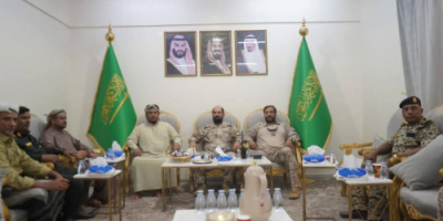 محافظ سقطرى يعايد قيادة قوة 808 للدعم والإسناد