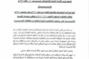 "الخدمة المدنية" تفتح باب الترقيات والعلاوات السنوية لموظفي الدولة 