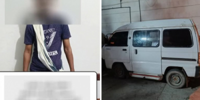 أمن العاصمة عدن يلقي القيض على متهم قام بسرقة باص دباب في عيد الفطر