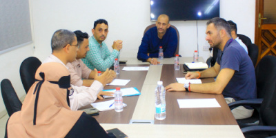 مدير مؤسسة المياه بعدن يبحث مع فريق أممي تحسين خدمات الصرف الصحي