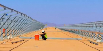 شبوة .. اقتراب إنجاز مشروع الطاقة الشمسية الممول من دولة الإمارات