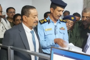 تدشين العمل بصرف البطاقة الذكية في مديرية بيحان بمحافظة شبوة