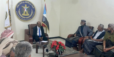 رئيس تنفيذية انتقالي شبوة يلتقي عددًا من أبناء قبيلة المرازيق