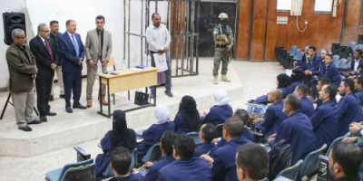 رئيس مجلس القضاء الأعلى يدشّن العام الدراسي الجديد في المعهد العالي للقضاء بعدن