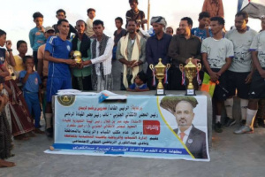 انتقالي سقطرى يختتم بطولة الفرق الشعبية بجزيرة عبدالكوري