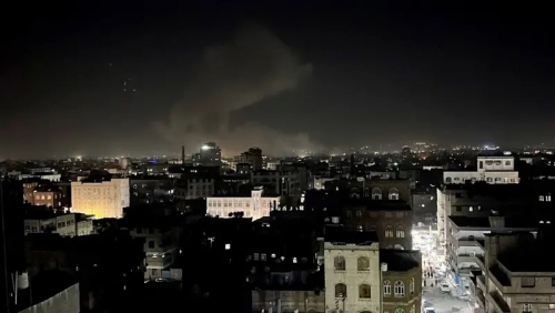 20 غارة أميركية على مواقع حوثية بصنعاء